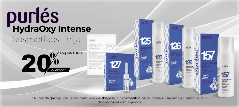 HydraOxy Intense nuolaidos!